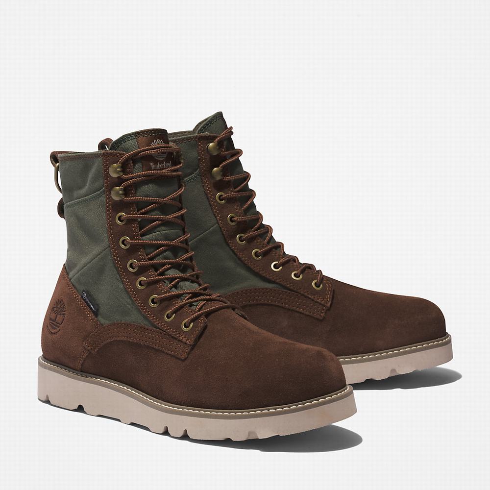 Pánské Zimní Boty Timberland Vibram Waterproof Tmavě Hnědé | TI74831-182