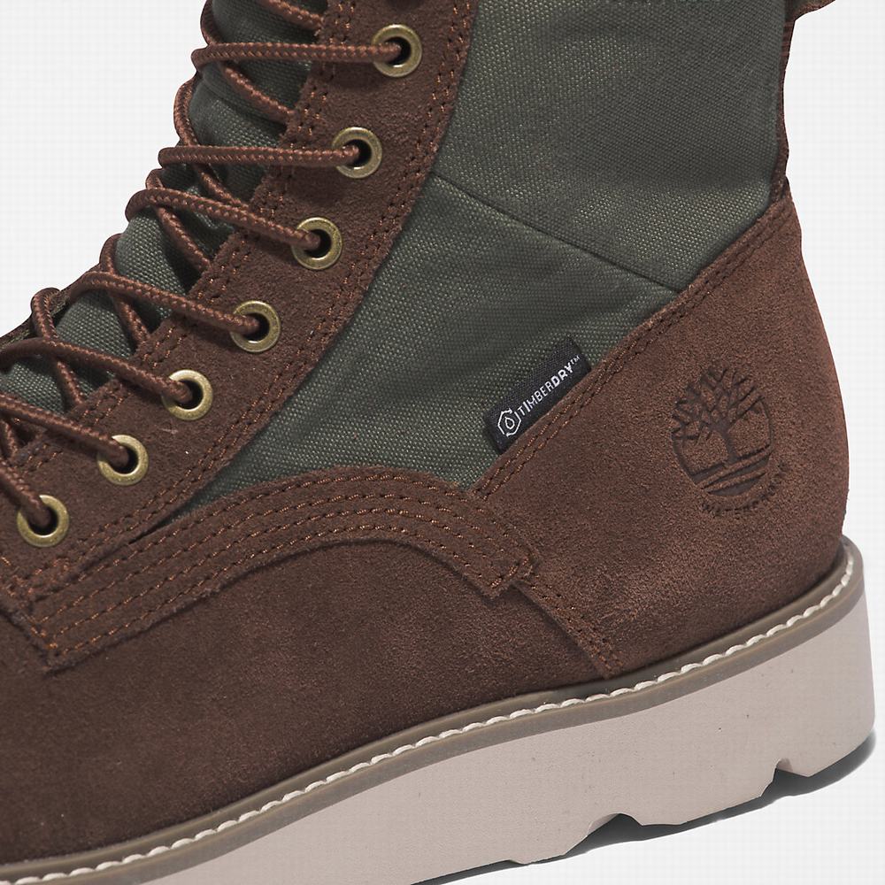 Pánské Zimní Boty Timberland Vibram Waterproof Tmavě Hnědé | TI74831-182