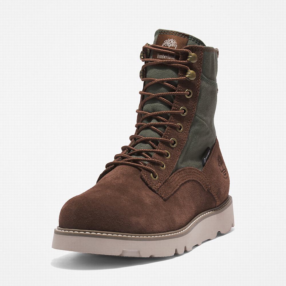 Pánské Zimní Boty Timberland Vibram Waterproof Tmavě Hnědé | TI74831-182
