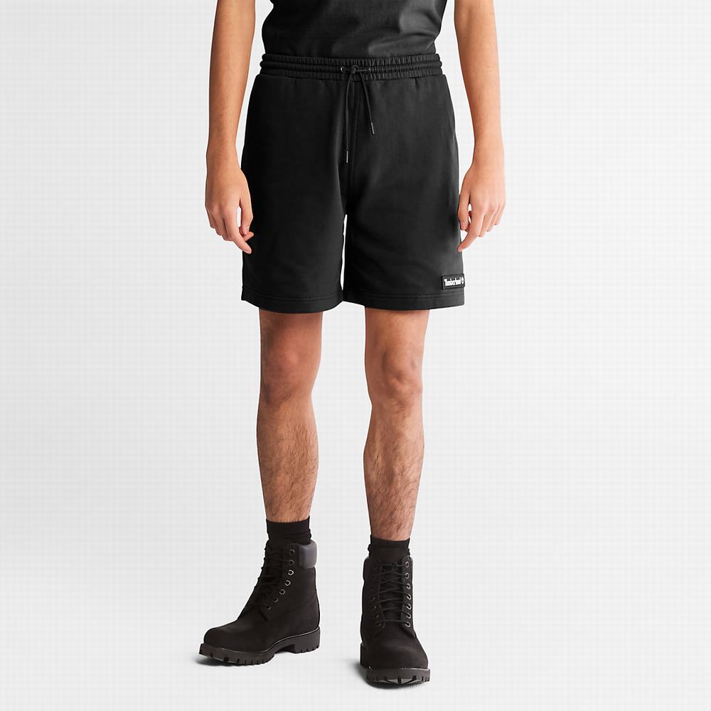 Pánské Šortky Timberland All Gender Sweatshorts Černé | TI03742-769