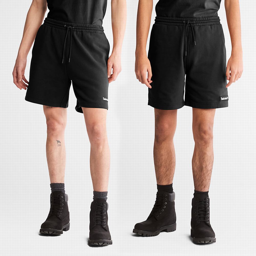 Pánské Šortky Timberland All Gender Sweatshorts Černé | TI03742-769