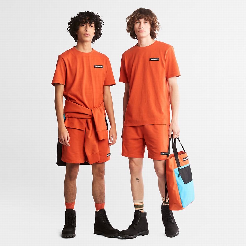 Pánské Šortky Timberland All Gender Sweatshorts Oranžové | TI17460-431