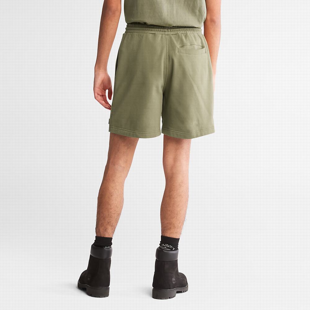 Pánské Šortky Timberland All Gender Sweatshorts Zelene | TI32570-693