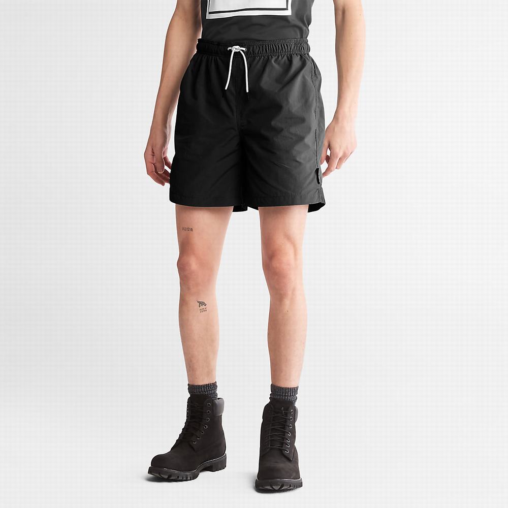 Pánské Šortky Timberland All Gender Windbreaker Černé | TI84213-815