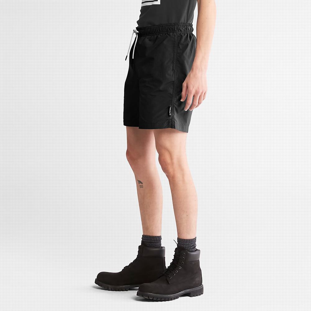 Pánské Šortky Timberland All Gender Windbreaker Černé | TI84213-815