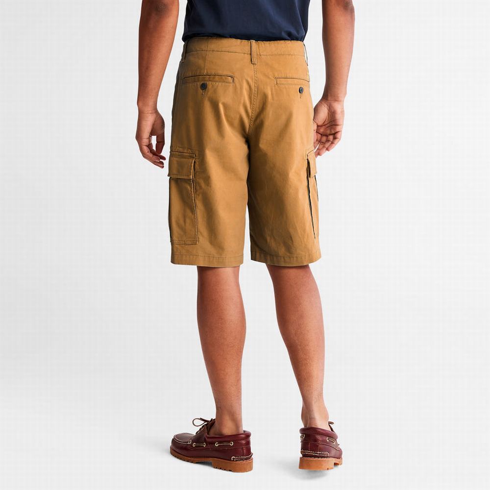 Pánské Šortky Timberland Cargo Tmavě Žluté | TI83496-850