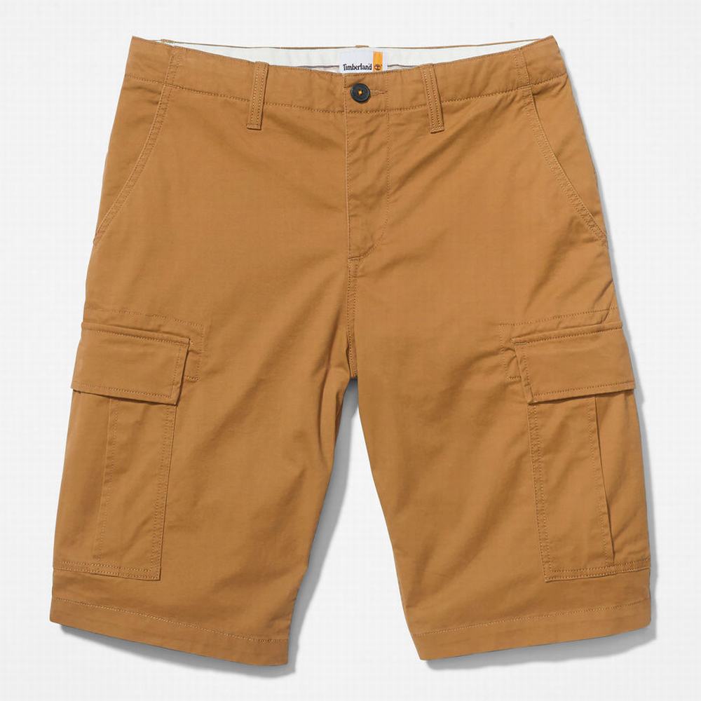 Pánské Šortky Timberland Cargo Tmavě Žluté | TI83496-850