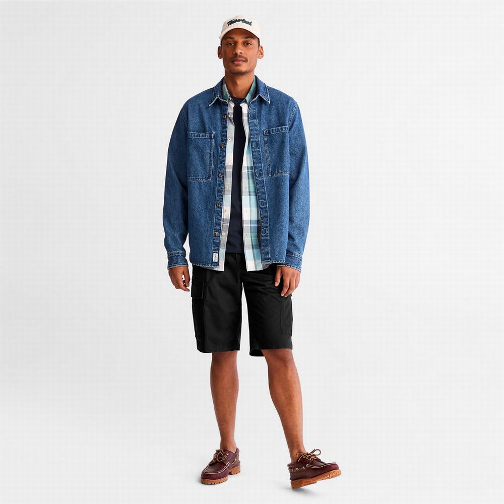 Pánské Šortky Timberland Cargo Černé | TI89465-052