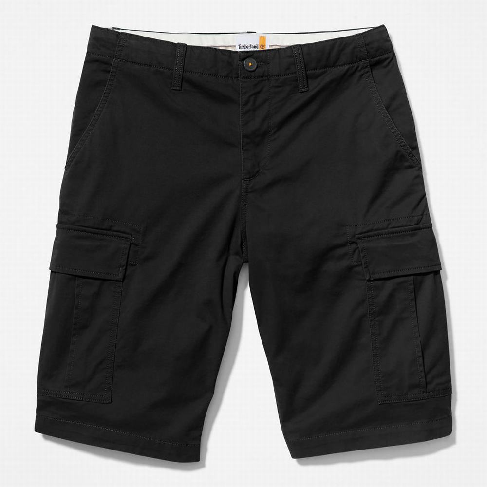 Pánské Šortky Timberland Cargo Černé | TI89465-052