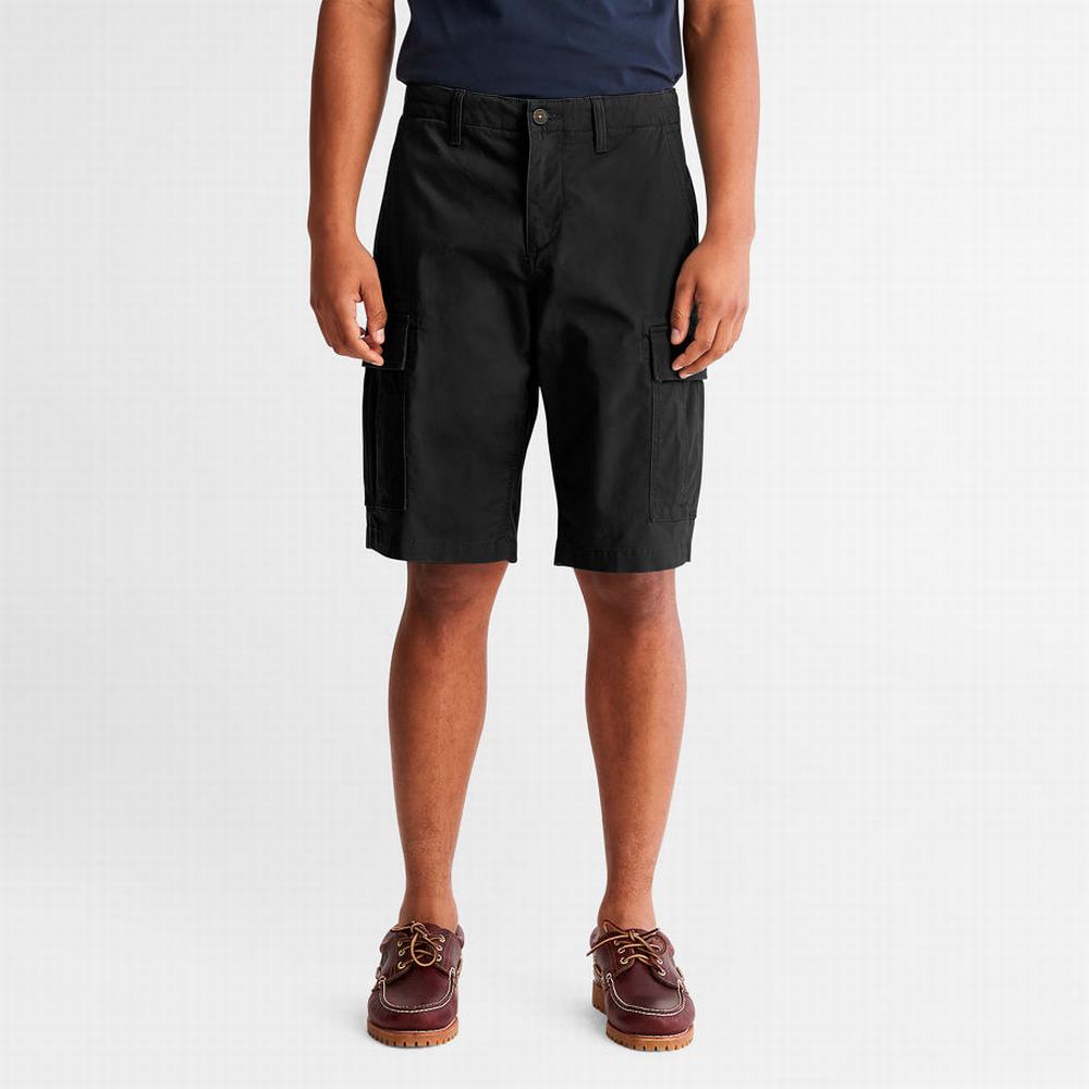 Pánské Šortky Timberland Cargo Černé | TI89465-052
