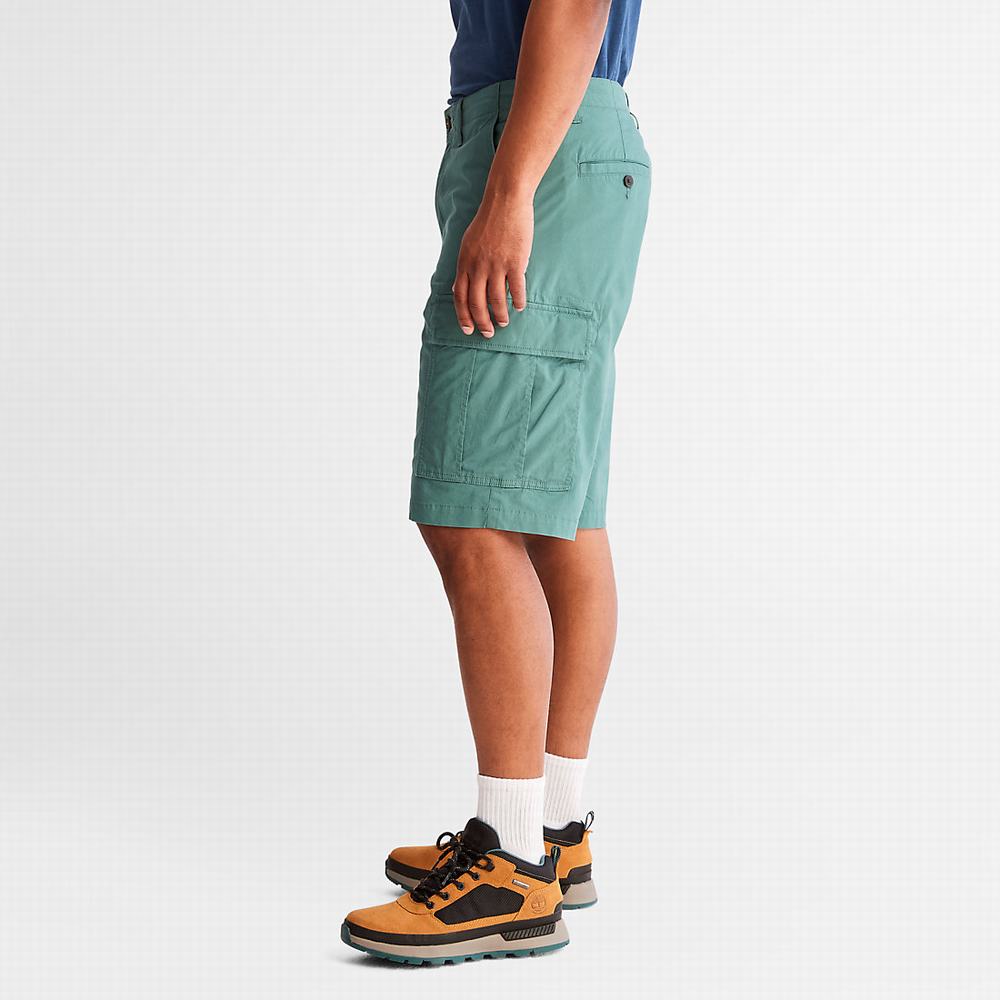 Pánské Šortky Timberland Outdoor Heritage Cargo Zelene | TI62083-924