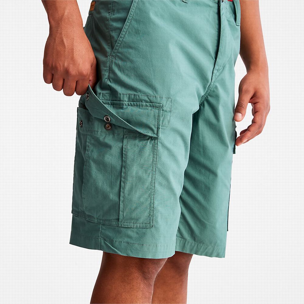 Pánské Šortky Timberland Outdoor Heritage Cargo Zelene | TI62083-924