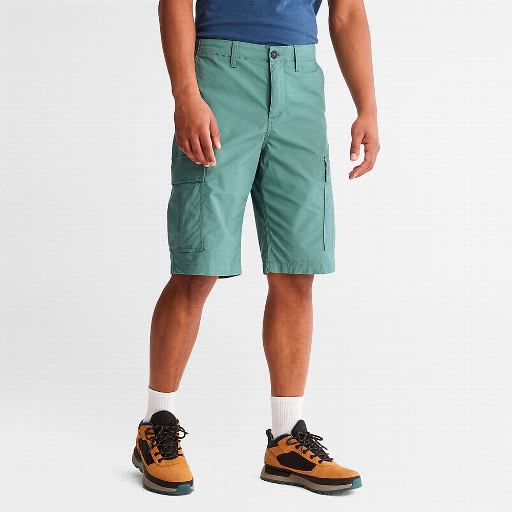 Pánské Šortky Timberland Outdoor Heritage Cargo Zelene | TI62083-924