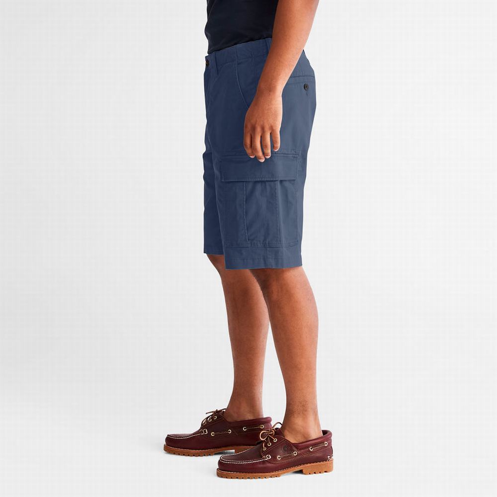 Pánské Šortky Timberland Outdoor Heritage Cargo Tmavě Blankyt | TI80692-325