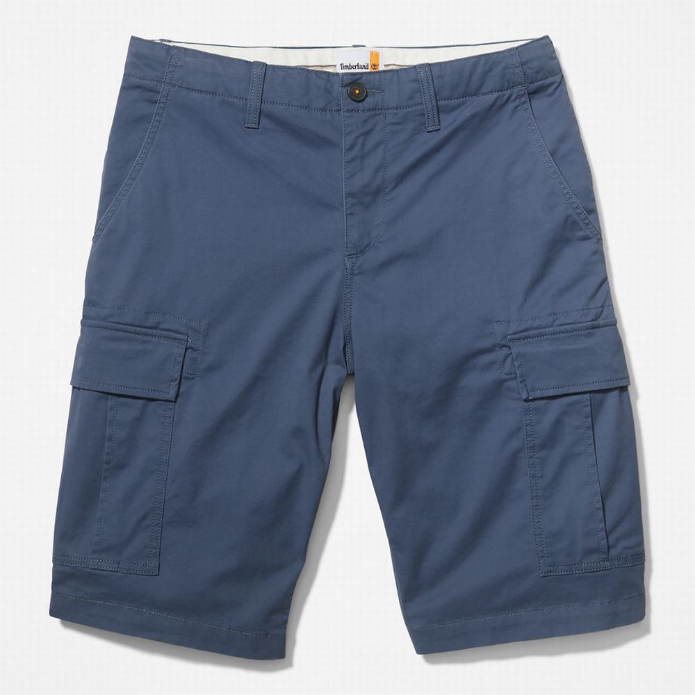 Pánské Šortky Timberland Outdoor Heritage Cargo Tmavě Blankyt | TI80692-325