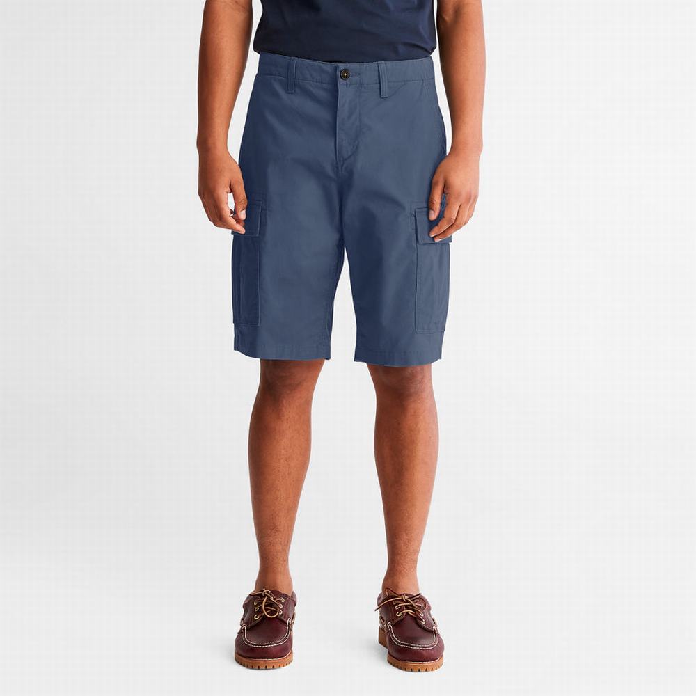 Pánské Šortky Timberland Outdoor Heritage Cargo Tmavě Blankyt | TI80692-325