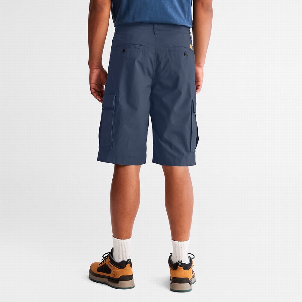 Pánské Šortky Timberland Outdoor Heritage Cargo Tmavě Blankyt | TI91206-053