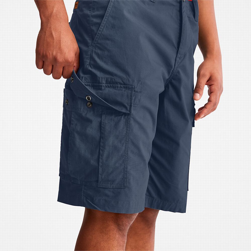 Pánské Šortky Timberland Outdoor Heritage Cargo Tmavě Blankyt | TI91206-053