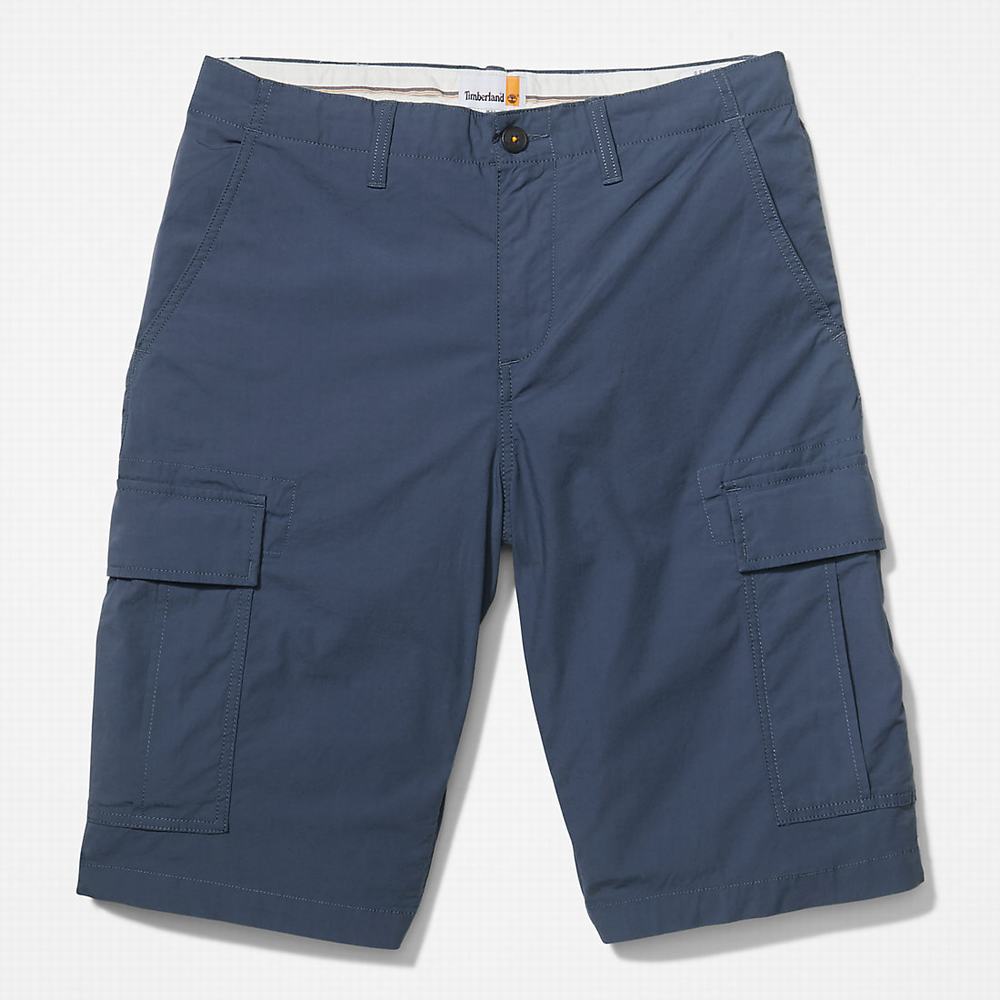 Pánské Šortky Timberland Outdoor Heritage Cargo Tmavě Blankyt | TI91206-053