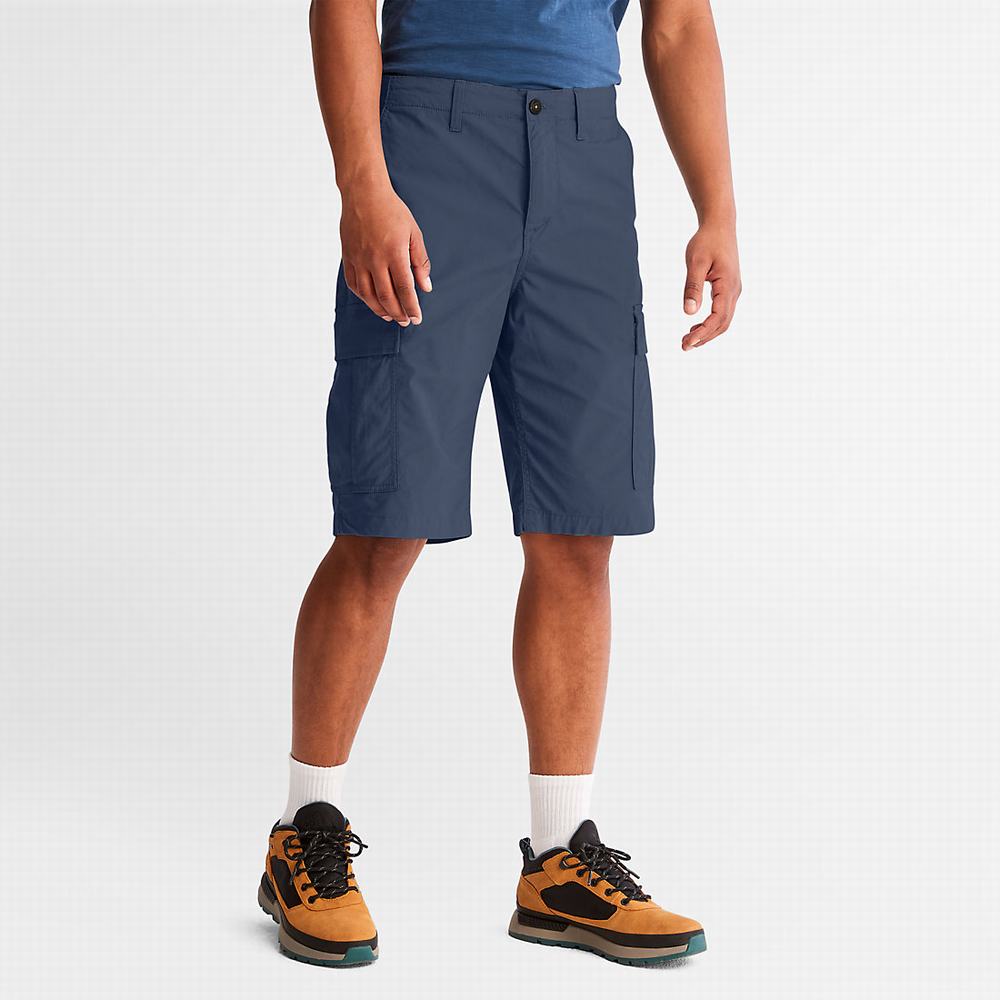 Pánské Šortky Timberland Outdoor Heritage Cargo Tmavě Blankyt | TI91206-053