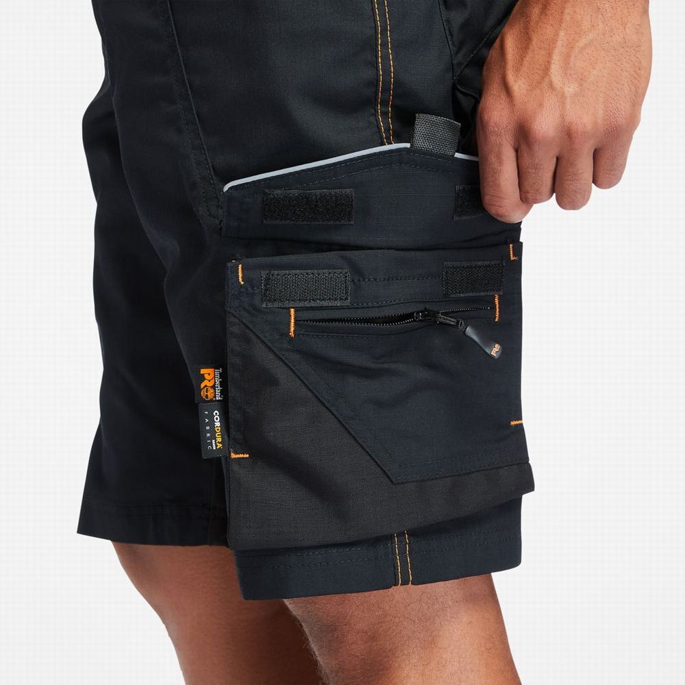 Pánské Šortky Timberland PRO® Interax Pracovní Černé | TI86549-609