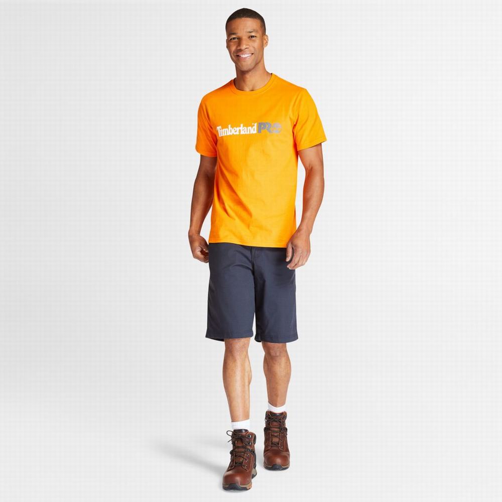 Pánské Šortky Timberland PRO® Pracovní Warrior Tmavě Blankyt | TI53972-590