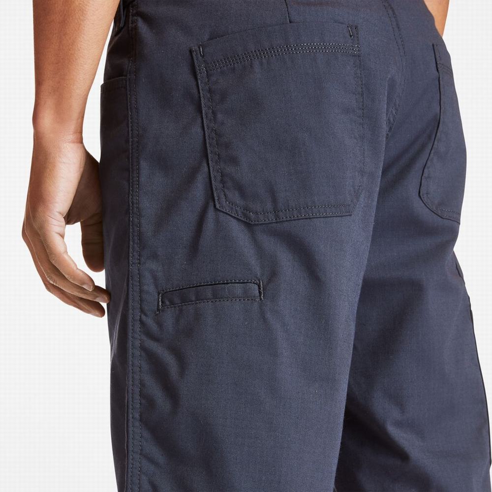 Pánské Šortky Timberland PRO® Pracovní Warrior Tmavě Blankyt | TI53972-590