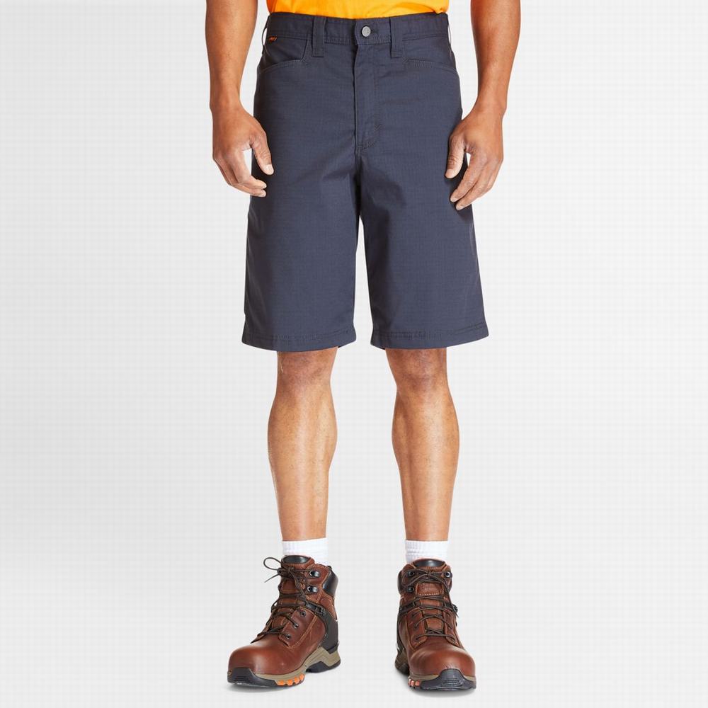 Pánské Šortky Timberland PRO® Pracovní Warrior Tmavě Blankyt | TI53972-590