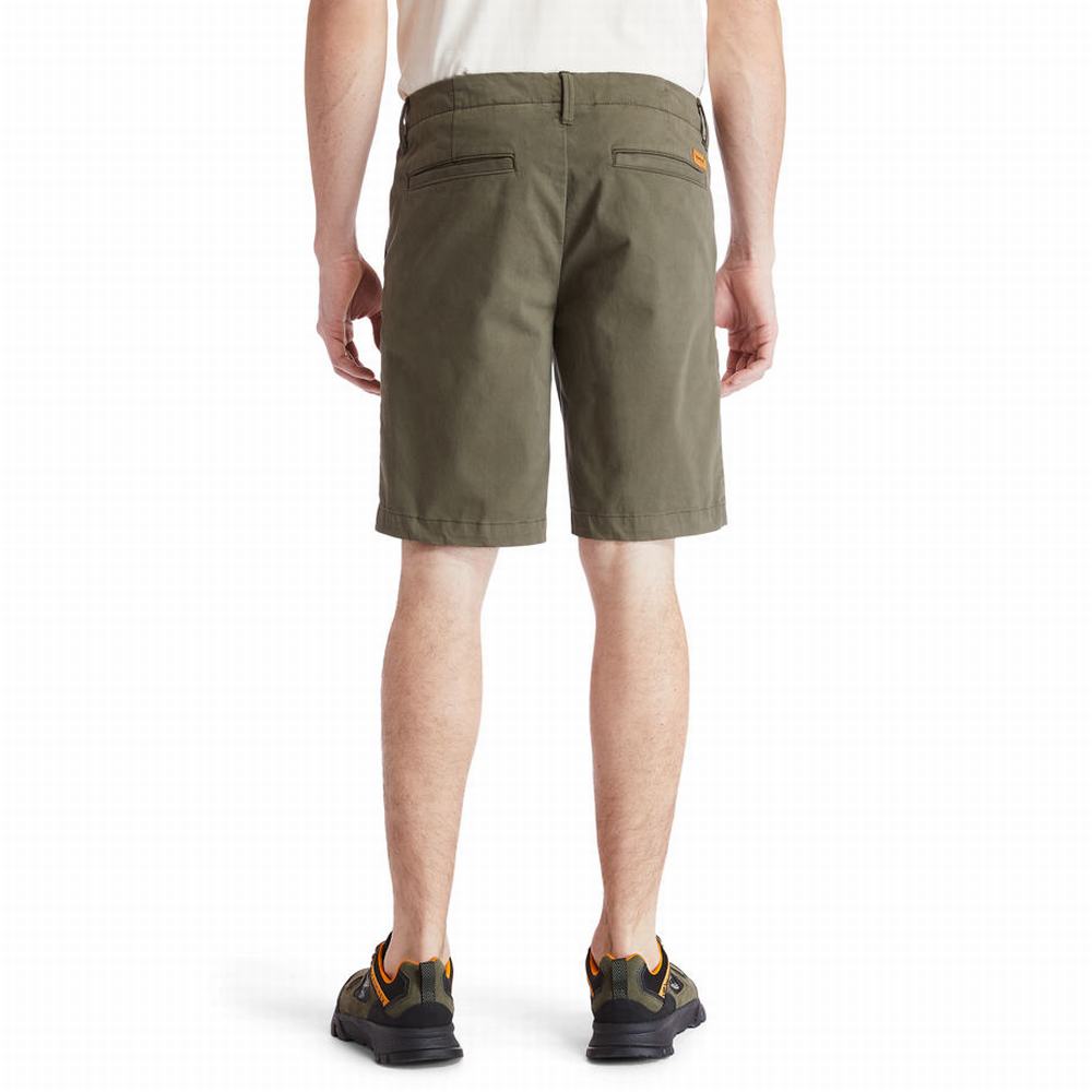 Pánské Šortky Timberland Squam Lake Chino Zelene | TI04139-512