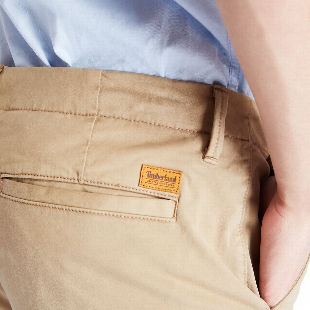 Pánské Šortky Timberland Squam Lake Chino Hnědožlutý | TI19574-049