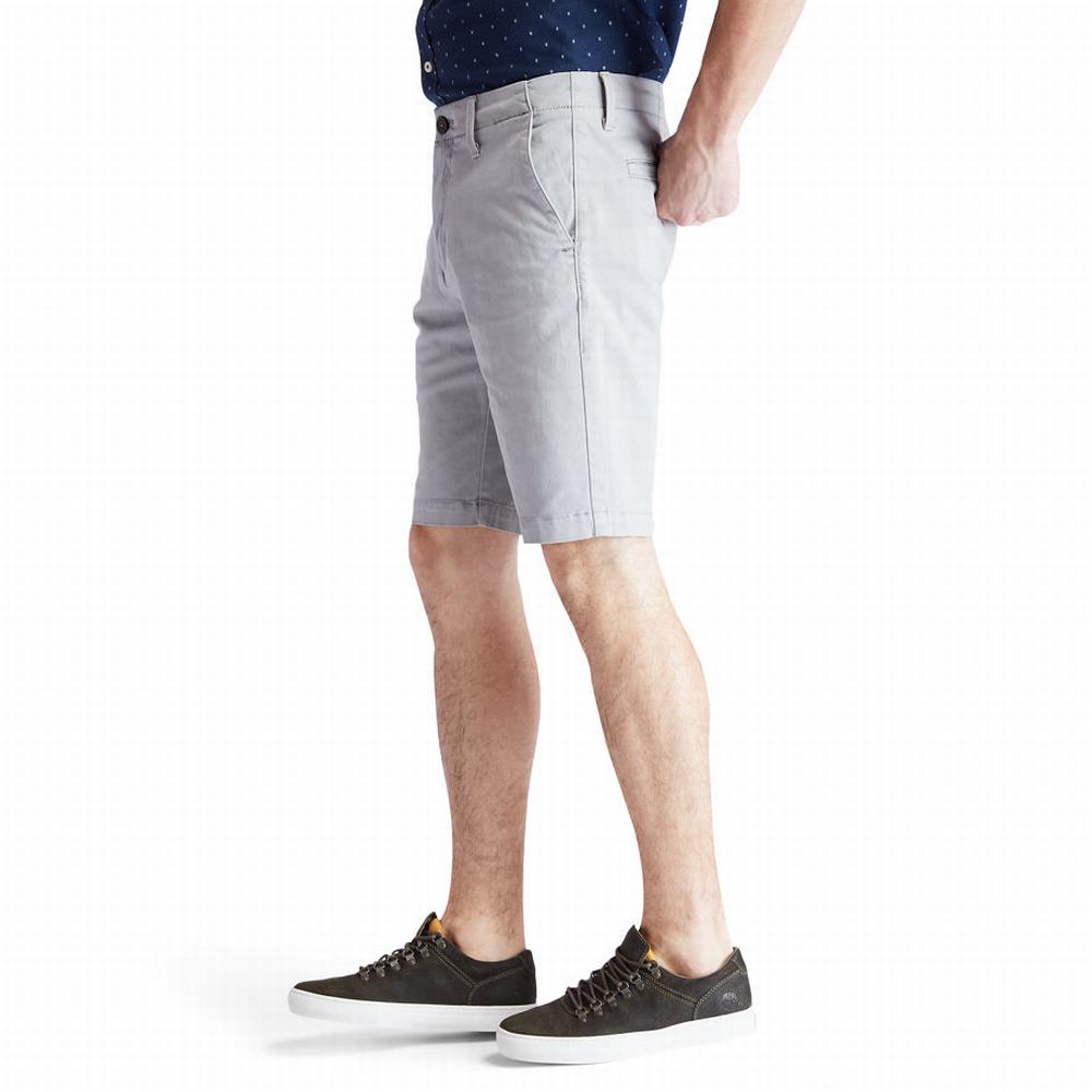 Pánské Šortky Timberland Squam Lake Chino Šedé | TI85169-194