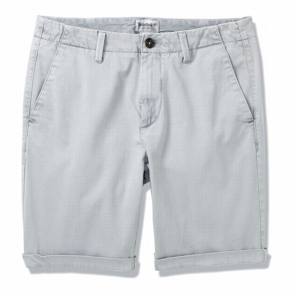 Pánské Šortky Timberland Squam Lake Chino Šedé | TI85169-194