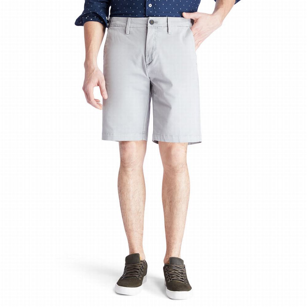 Pánské Šortky Timberland Squam Lake Chino Šedé | TI85169-194