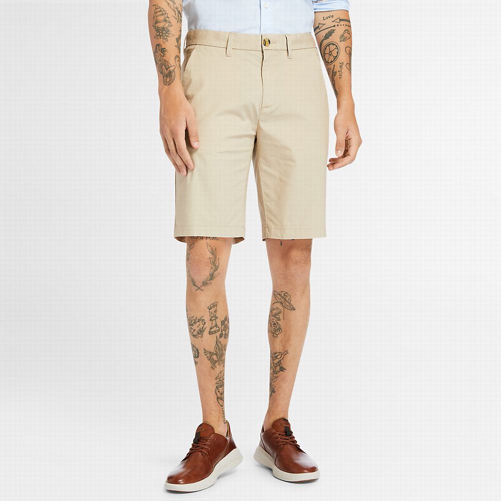 Pánské Šortky Timberland Squam Lake Lightweight Béžový | TI14253-483