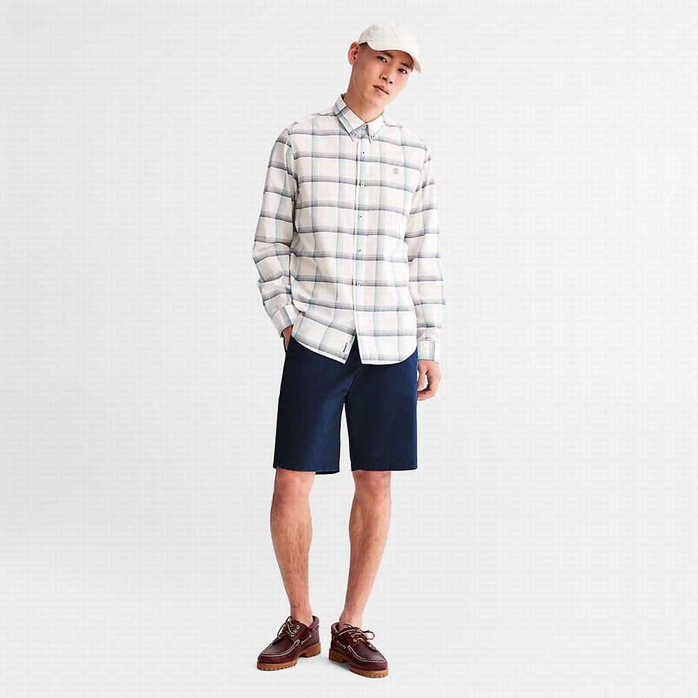 Pánské Šortky Timberland Squam Lake Lightweight Tmavě Blankyt | TI56870-578