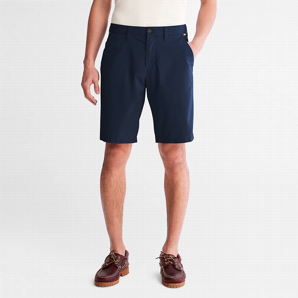 Pánské Šortky Timberland Squam Lake Lightweight Tmavě Blankyt | TI56870-578