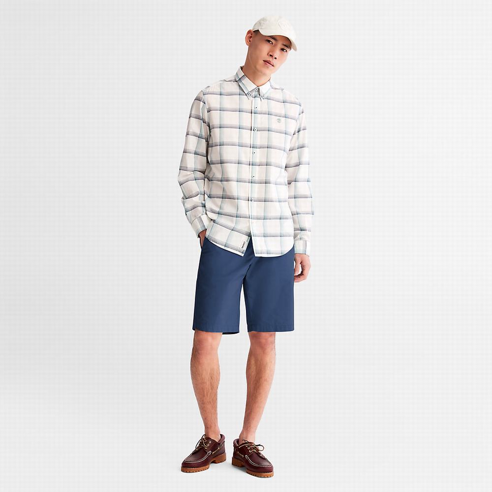 Pánské Šortky Timberland Squam Lake Lightweight Tmavě Blankyt | TI91026-084