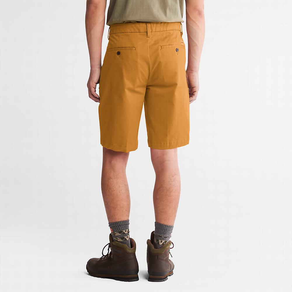 Pánské Šortky Timberland Squam Lake Stretch Chino Tmavě Žluté | TI26485-426