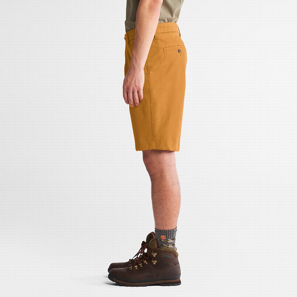 Pánské Šortky Timberland Squam Lake Stretch Chino Tmavě Žluté | TI26485-426