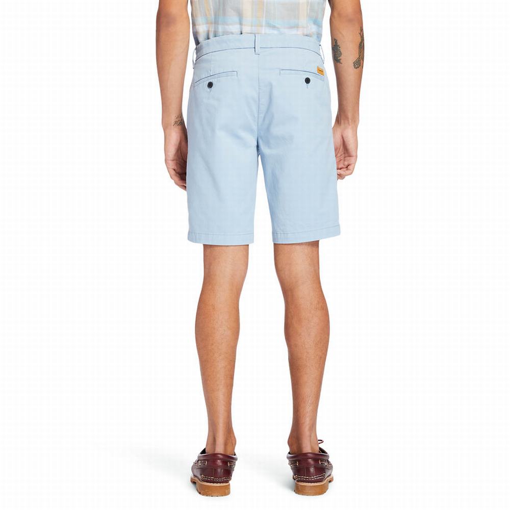 Pánské Šortky Timberland Squam Lake Stretch Chino Blankyt | TI62389-179