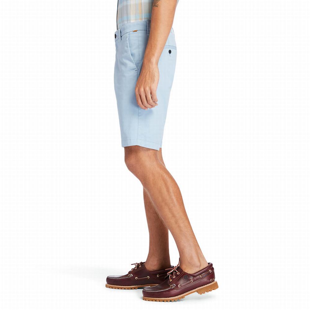 Pánské Šortky Timberland Squam Lake Stretch Chino Blankyt | TI62389-179
