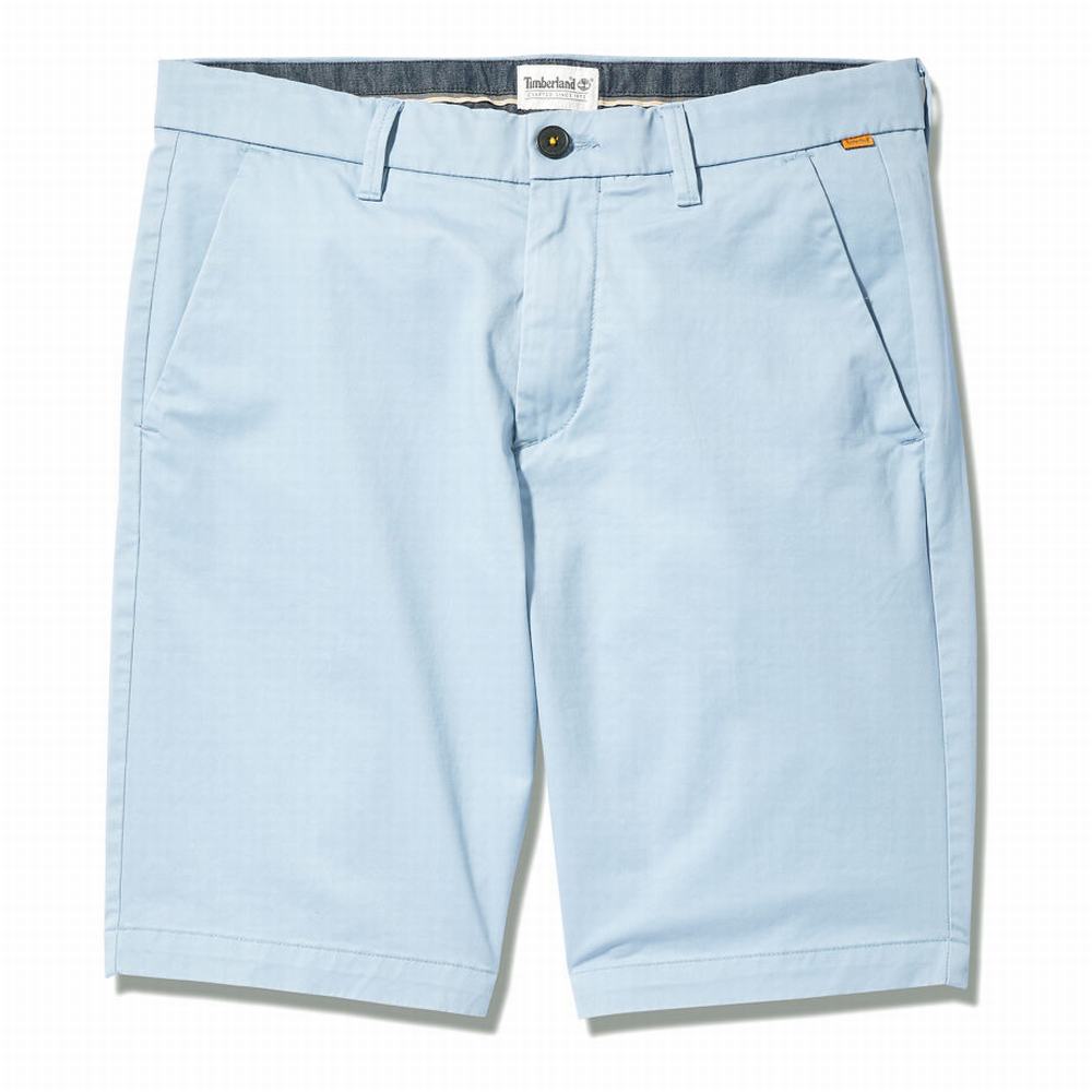 Pánské Šortky Timberland Squam Lake Stretch Chino Blankyt | TI62389-179