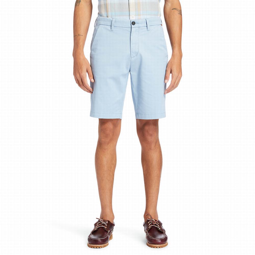 Pánské Šortky Timberland Squam Lake Stretch Chino Blankyt | TI62389-179