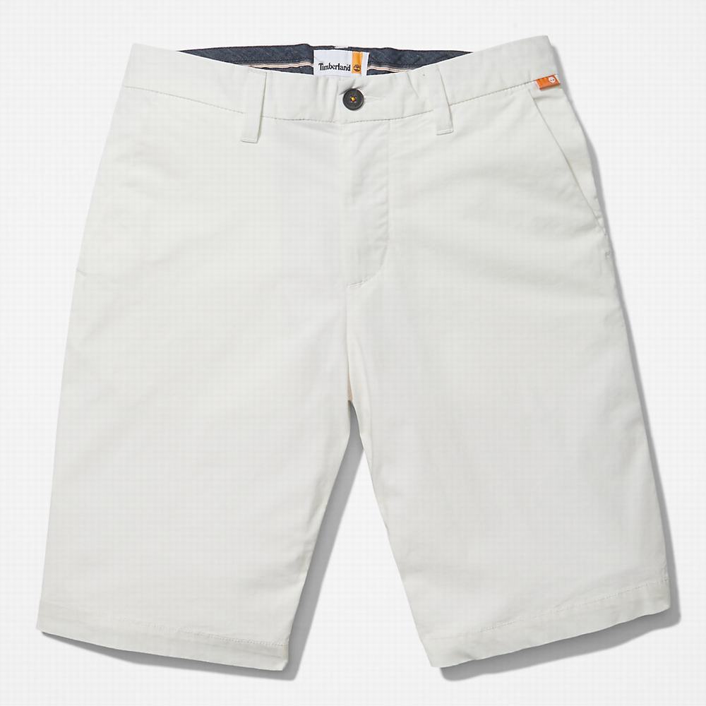 Pánské Šortky Timberland Squam Lake Super-Lightweight Bílé | TI85413-530