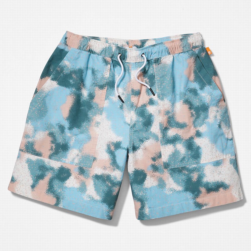 Pánské Šortky Timberland Summer Zelene | TI08357-256