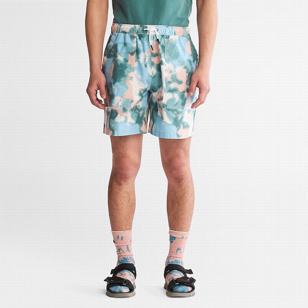 Pánské Šortky Timberland Summer Zelene | TI08357-256