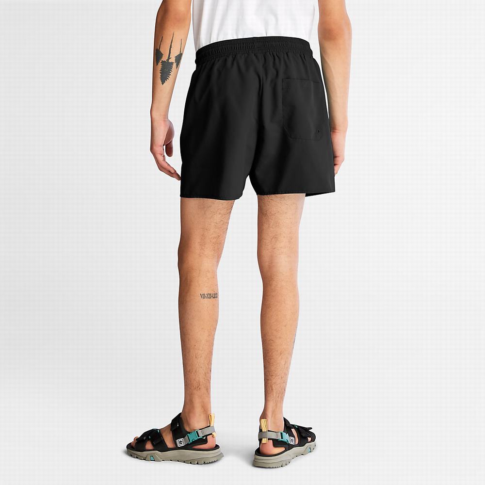 Pánské Šortky Timberland Sunapee Lake Solid-colour Swim Černé | TI70241-856