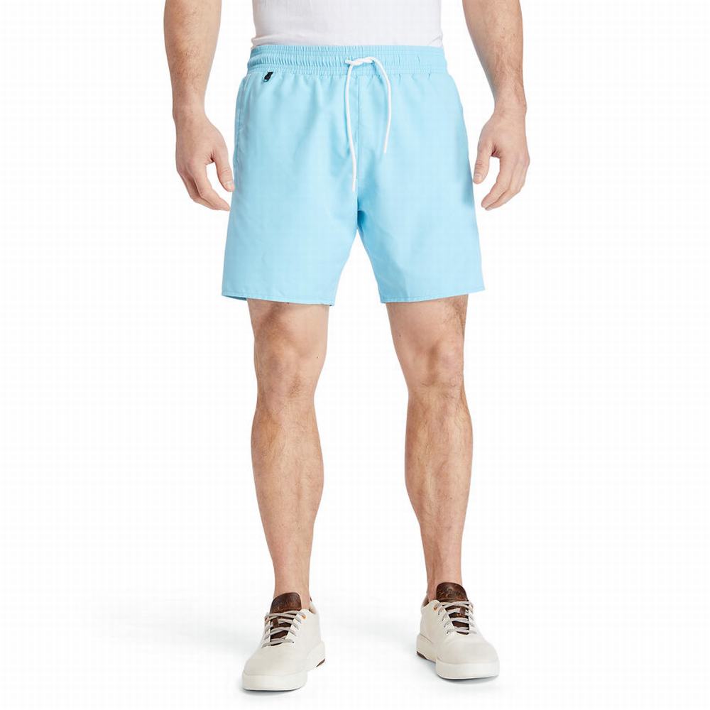 Pánské Šortky Timberland Sunapee Lake Solid-colour Swim Blankyt | TI98234-519