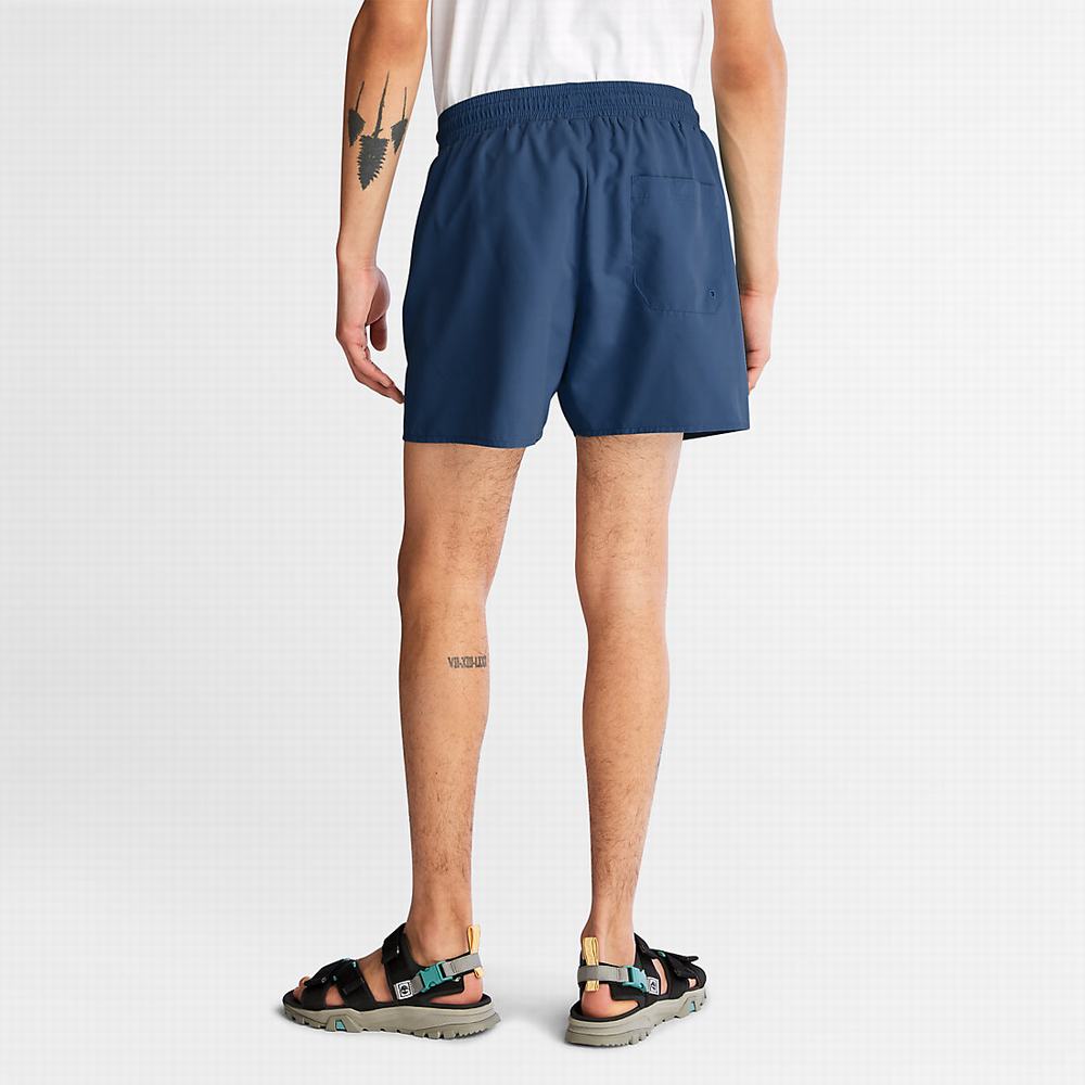 Pánské Šortky Timberland Sunapee Lake Swim Tmavě Blankyt | TI27064-658