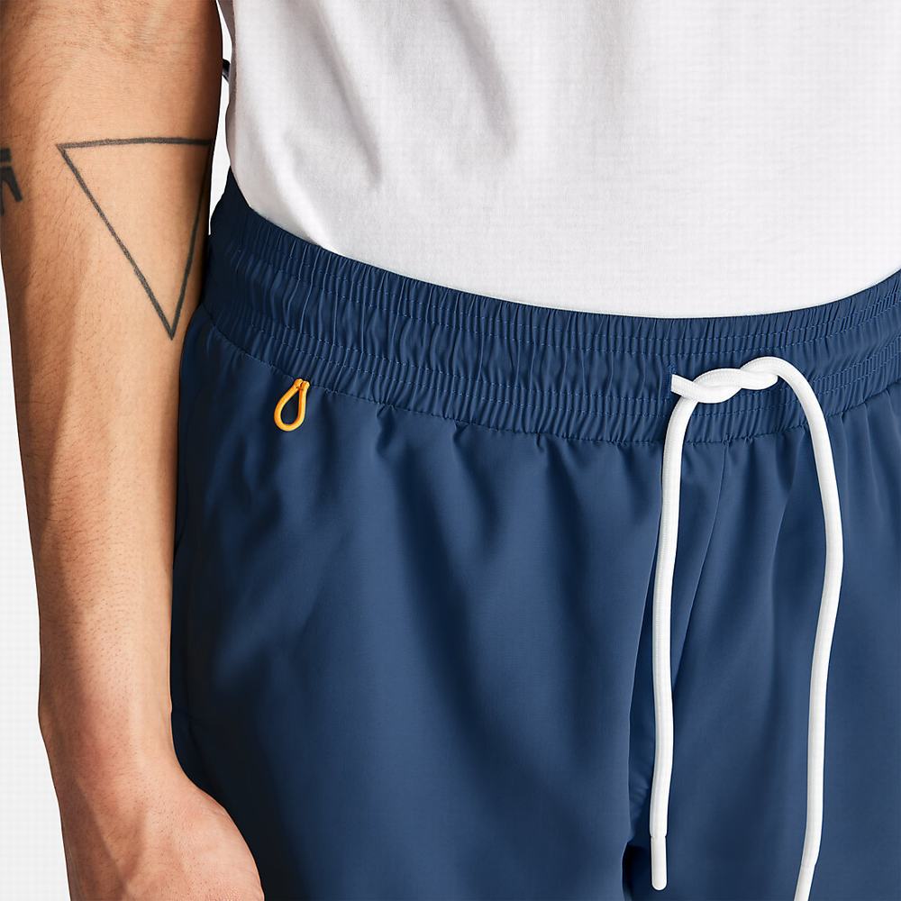 Pánské Šortky Timberland Sunapee Lake Swim Tmavě Blankyt | TI27064-658